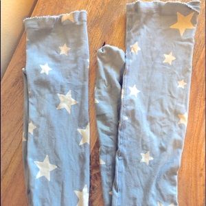 ⭐️💙Magnolia Pearl French Star Thigh High Stockings - Baby Blue⭐️💙
